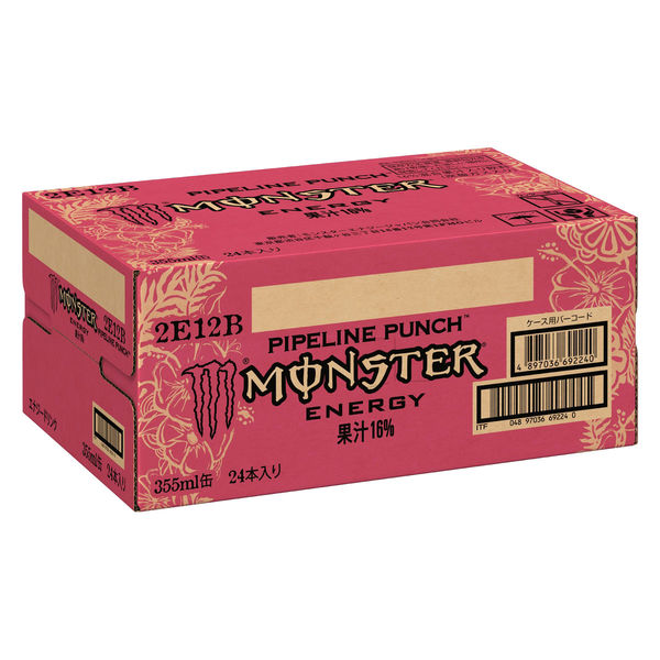 アサヒ飲料 モンスター パイプラインパンチ 355ml 1箱（24缶入