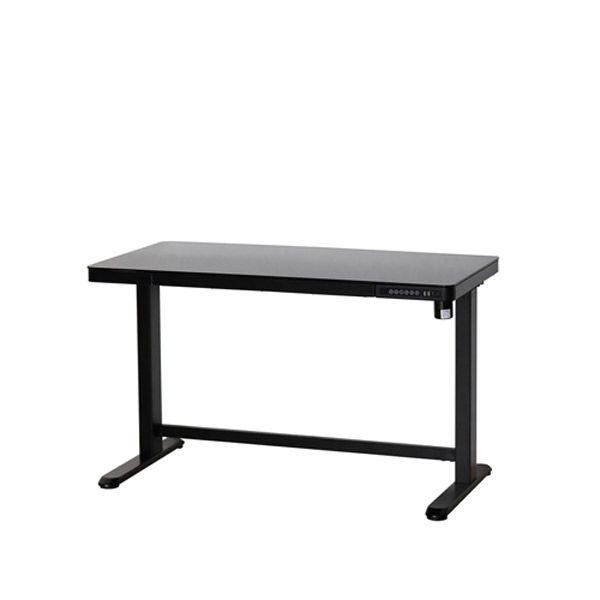 軒先渡し】クロシオ メモリー機能付き 電動昇降式デスク 幅1200×奥600