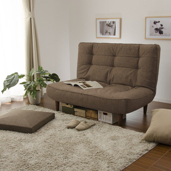 セルタン ハイバックソファ LULU-2P タスクブラウン A40p-582BR 1台