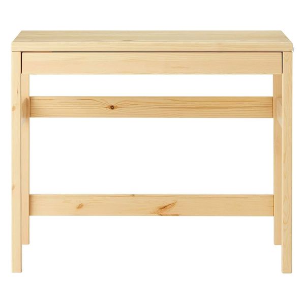 無印良品 パイン材デスク幅86cm 幅86×奥行58×高さ70cm 良品計画 - アスクル