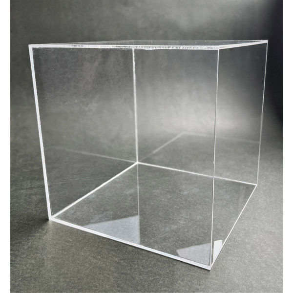 サンケーキコム アクリルボックスディスプレイ5面 透明 W200×D200