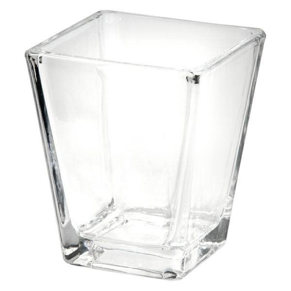 グラススクエア ガラスベース スクエアグラス S 62482 1個（直送品