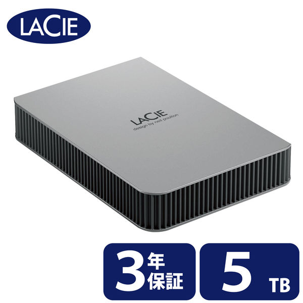 HDD 外付け 5TB ポータブル 3年保証 Mobile Drive STLP5000400 LaCie 1