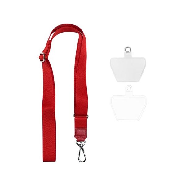 Trimate カラビナ付きネックストラップ&外付けストラップホール(2枚