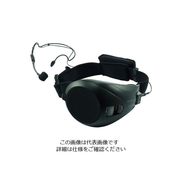 TOA ハンズフリー拡声器 黒 ER-1000A-BK 1台 208-2981（直送品
