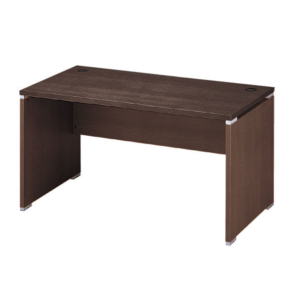 ARAN WORLD EIDOS エイドス 平机 引出し無し ダークブラウン 幅1200