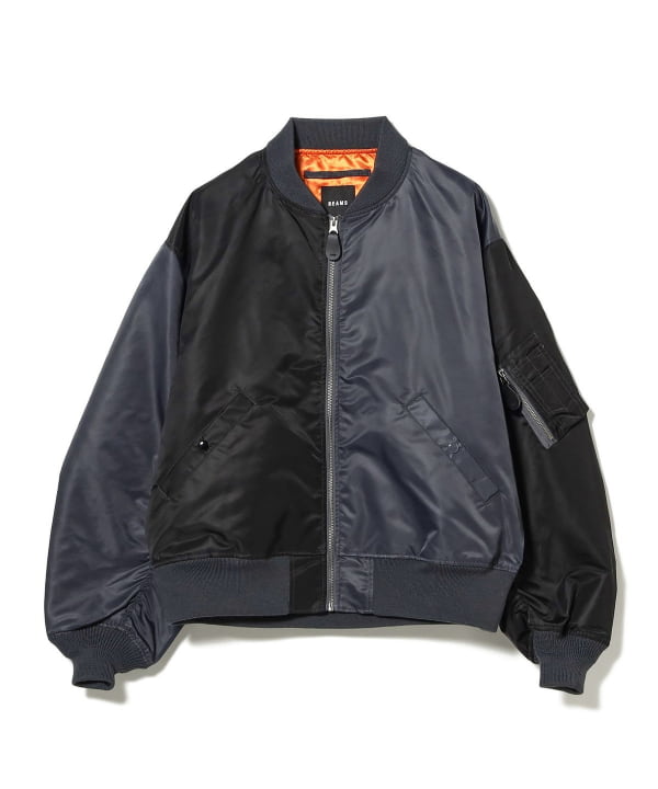 BEAMS（ビームス）Crazy MA-1 Jacket（ブルゾン ブルゾン）通販｜BEAMS
