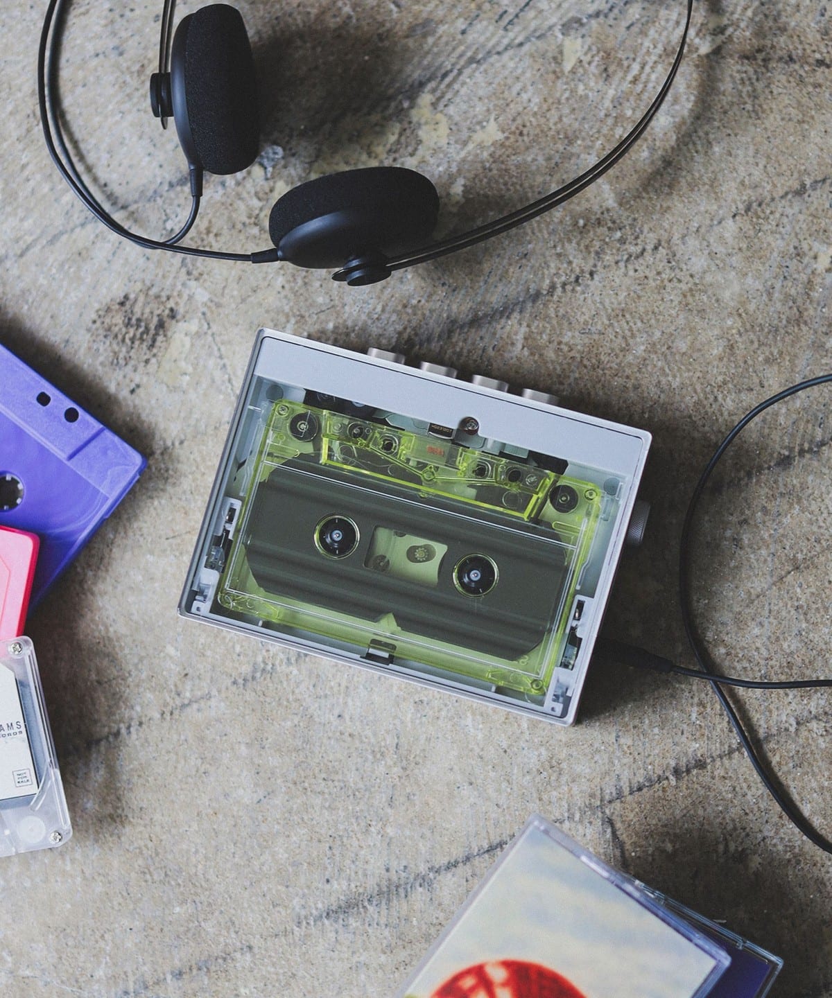 BEAMS RECORDS BEAMS RECORDS / CP13 Transparent Portable Cassette