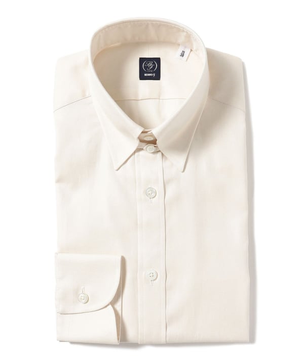BEAMS F（ビームスF）オックスフォード シャンブレー タブカラーシャツ