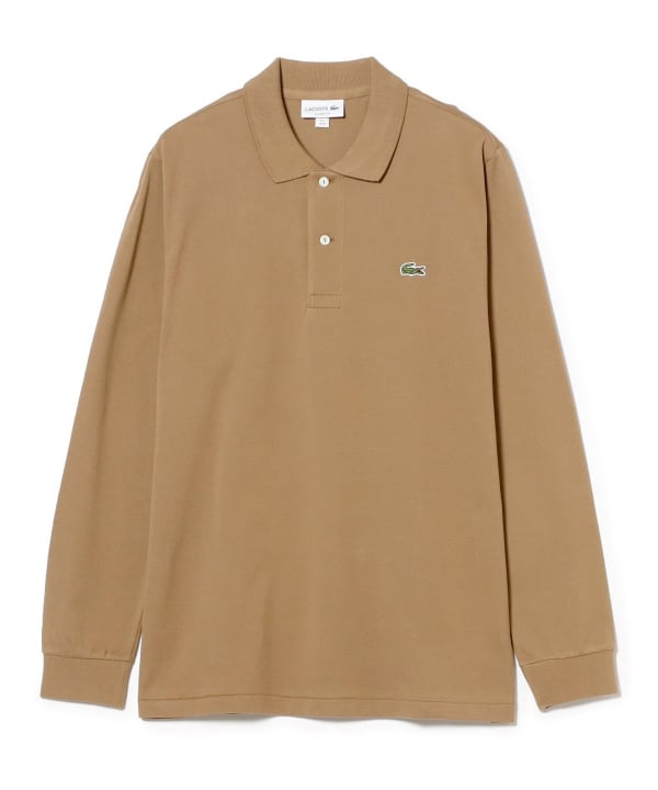 BEAMS F（ビームスF）LACOSTE / L1312 ロングスリーブ ポロシャツ