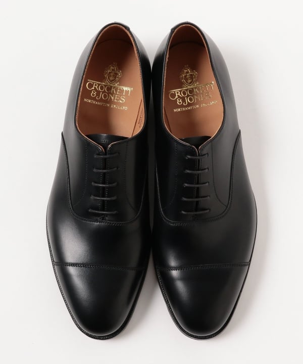 BEAMS F（ビームスF）CROCKETT&JONES / CONNAUGHT2 ストレートチップ