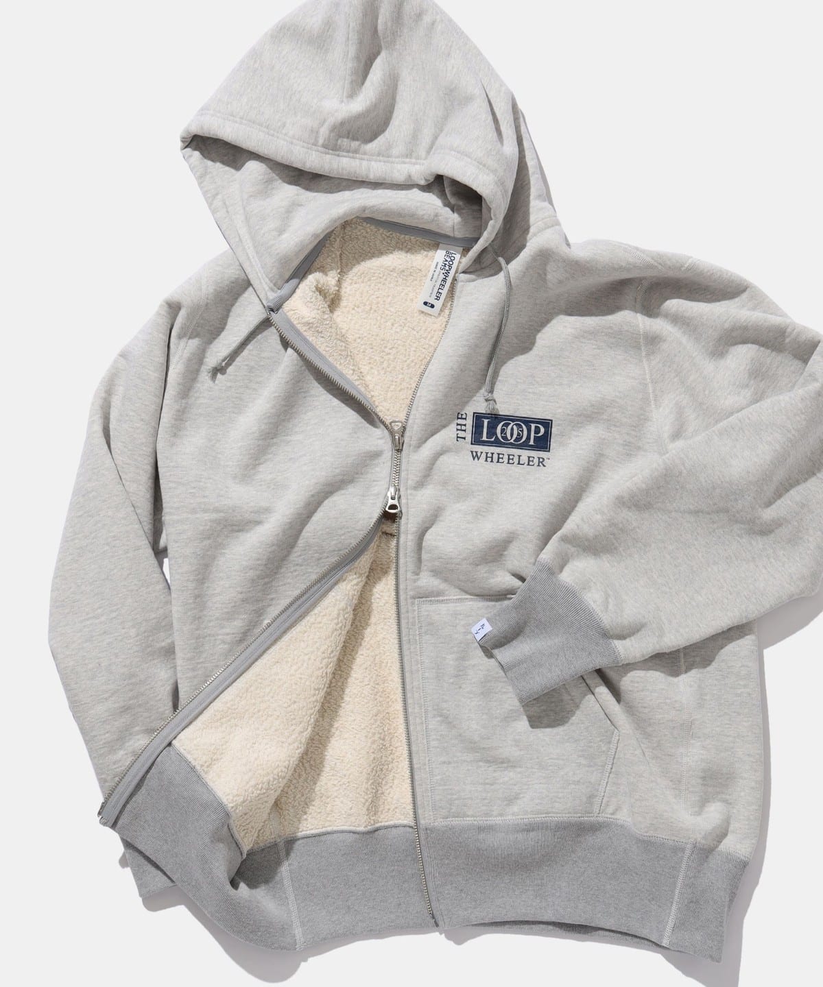 BEAMS PLUS（ビームス プラス）【別注】LOOPWHEELER / MegaWeight Zip