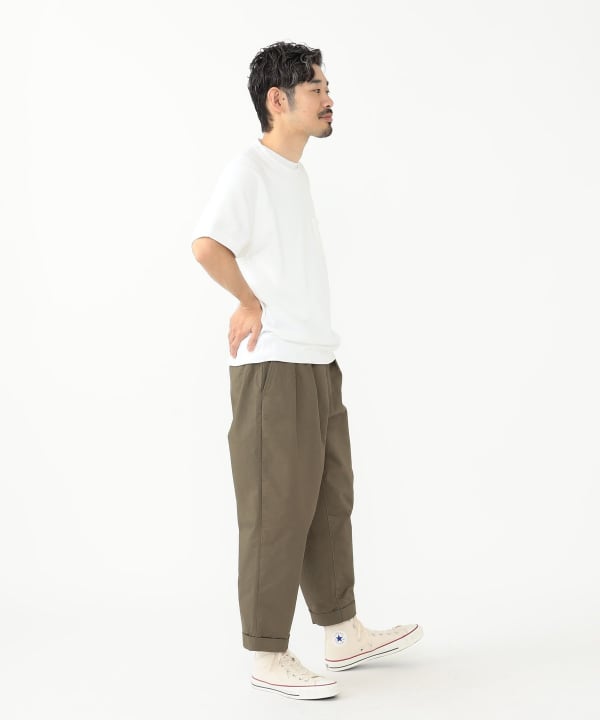 BEAMS PLUS（ビームス プラス）2 Pleats Tapered Twill（パンツ