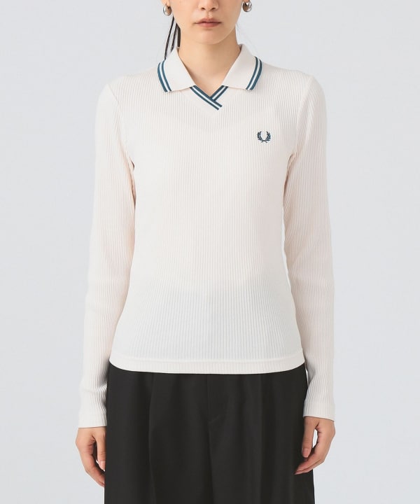 Ray BEAMS（レイ ビームス）【別注】FRED PERRY / Twin Tipped Ribbed