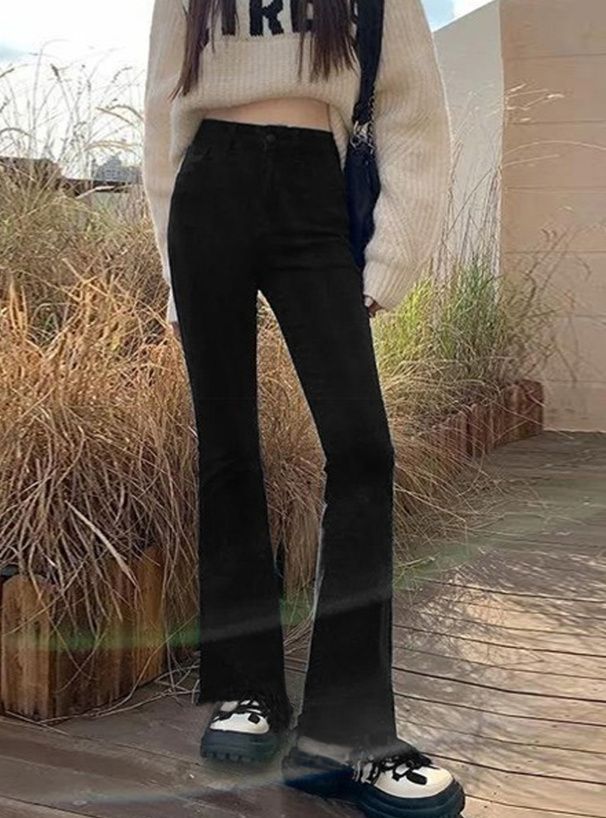 ストレッチフレアパンツ[cu34] | レディースファッション通販の