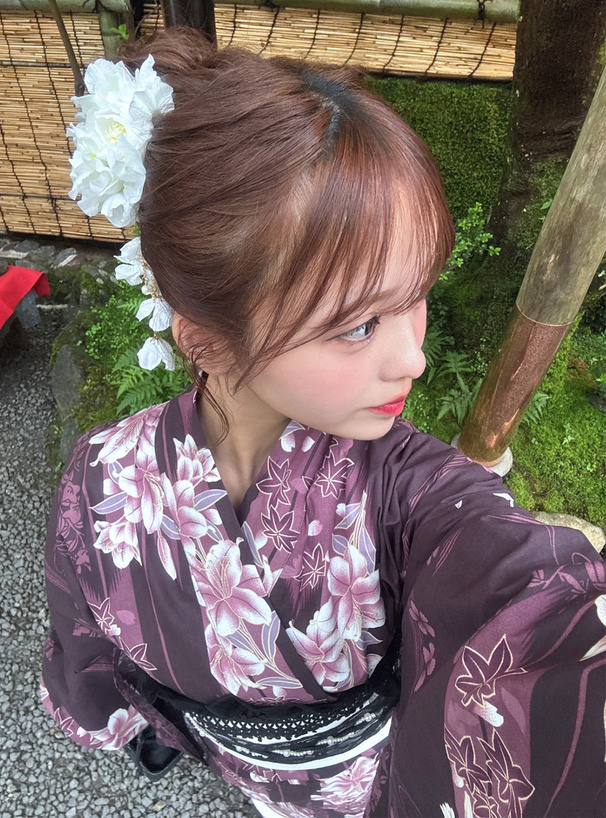 百合浴衣セット[gi1223] | レディースファッション通販のグレイル(GRL