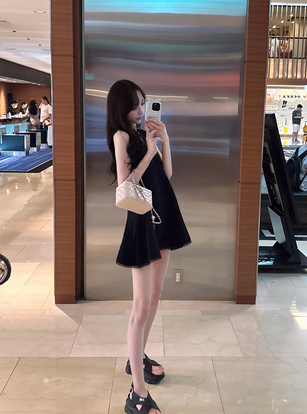 メタルロゴクロスストラップ厚底サンダル[zr1211] | レディース