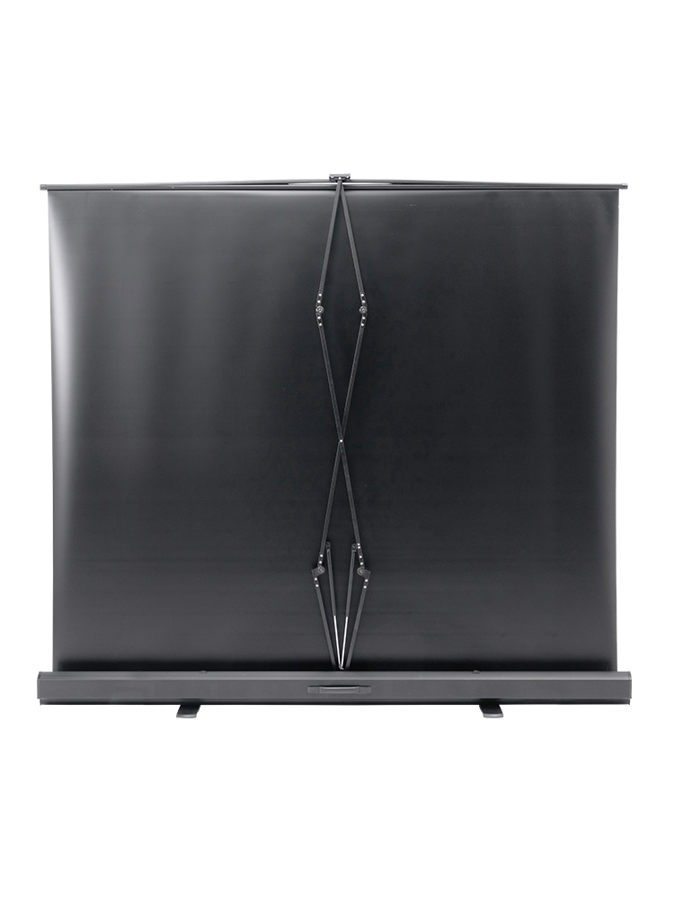 100インチ 自立式スクリーン／16:9／4K／パンタグラフ式で設置簡単