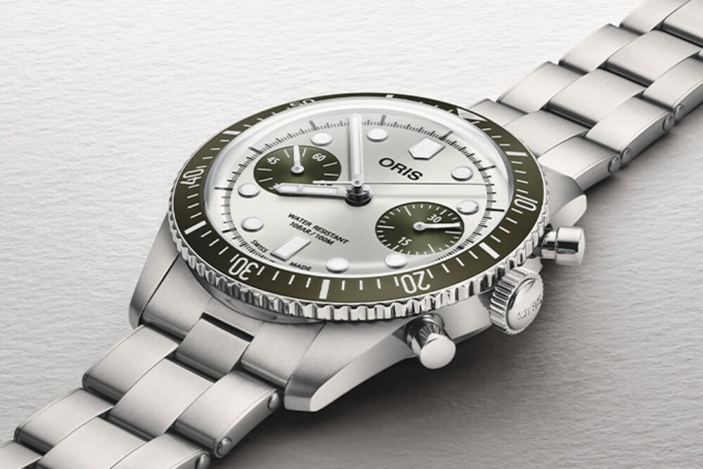 Oris Adds a Splash of Ocean Green to Its Vintage-Inspired Divers