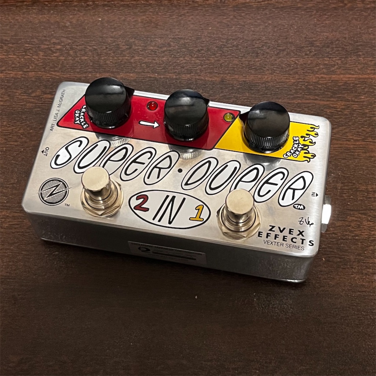 Z.VEX / Super Duper 2in1 レビュー - △▽エフェクターレビューとメモ△▽