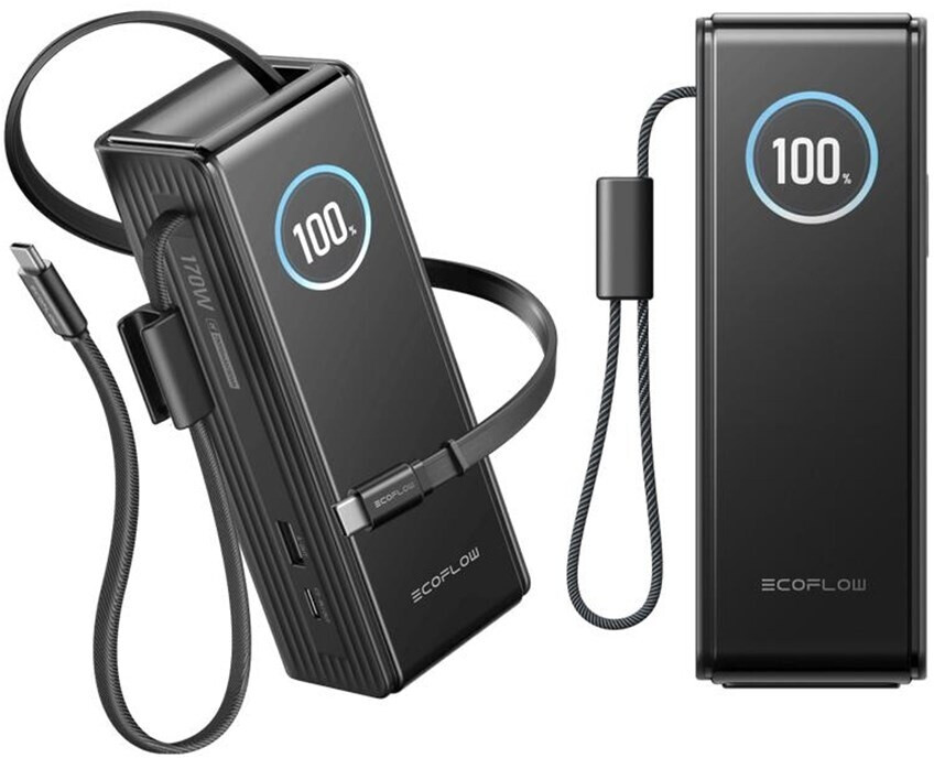 EcoFlow RAPID Powerbank 25000mAh 170W Black ab 74,09