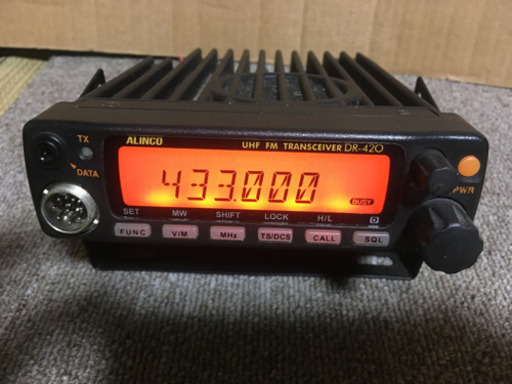 完了🤗受渡12月1日㊐ =14時【ALINCO】📶DR-420 アマチュア無線機
