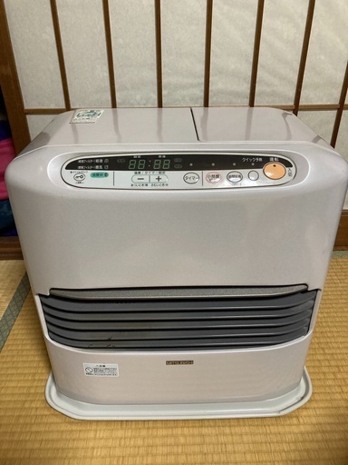 石油ファンヒーター三菱KD-DX383 (香結) 横川の季節、空調家電《ファン