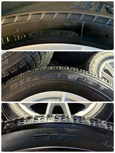 ランフラットスタッドレス BMW X3,X4(G01,G02)Vスポーク618 A