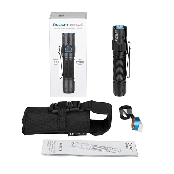 Warrior 3S タクティカルライト 2300lm・近接センサー - Olight Japan