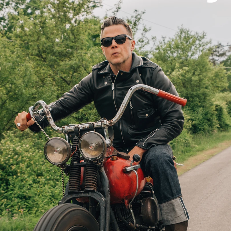 Check out 'The Bikeriders' Custom Leather Jacket Designed by