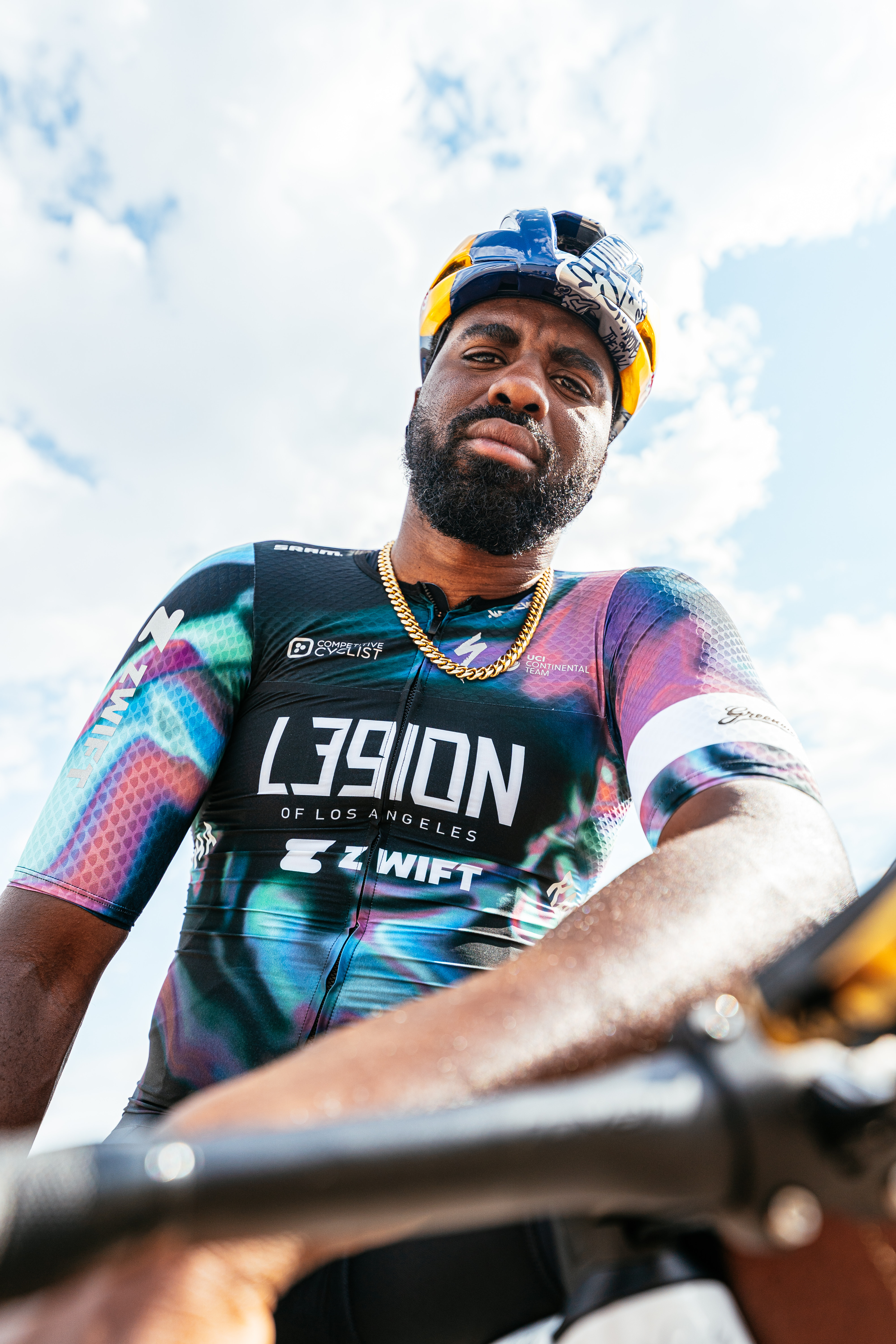 L39ION of LA, Rapha introduce 'oil slick quick' kits inspired by