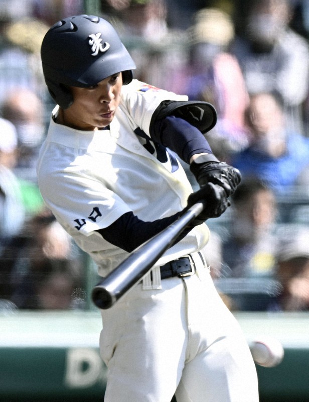 第5日第1試合 光vs彦根総合 第95回センバツ高校野球 [写真特集3/6