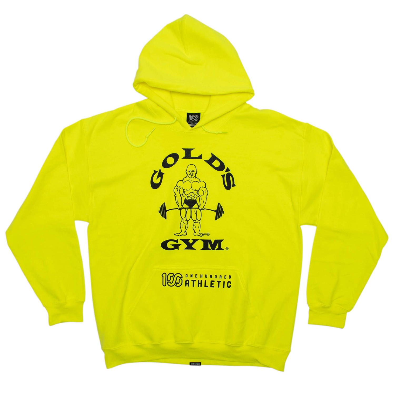 アイコニックな”オールドマン”が特徴的。GOLD'S GYM × ONEHUNDRED