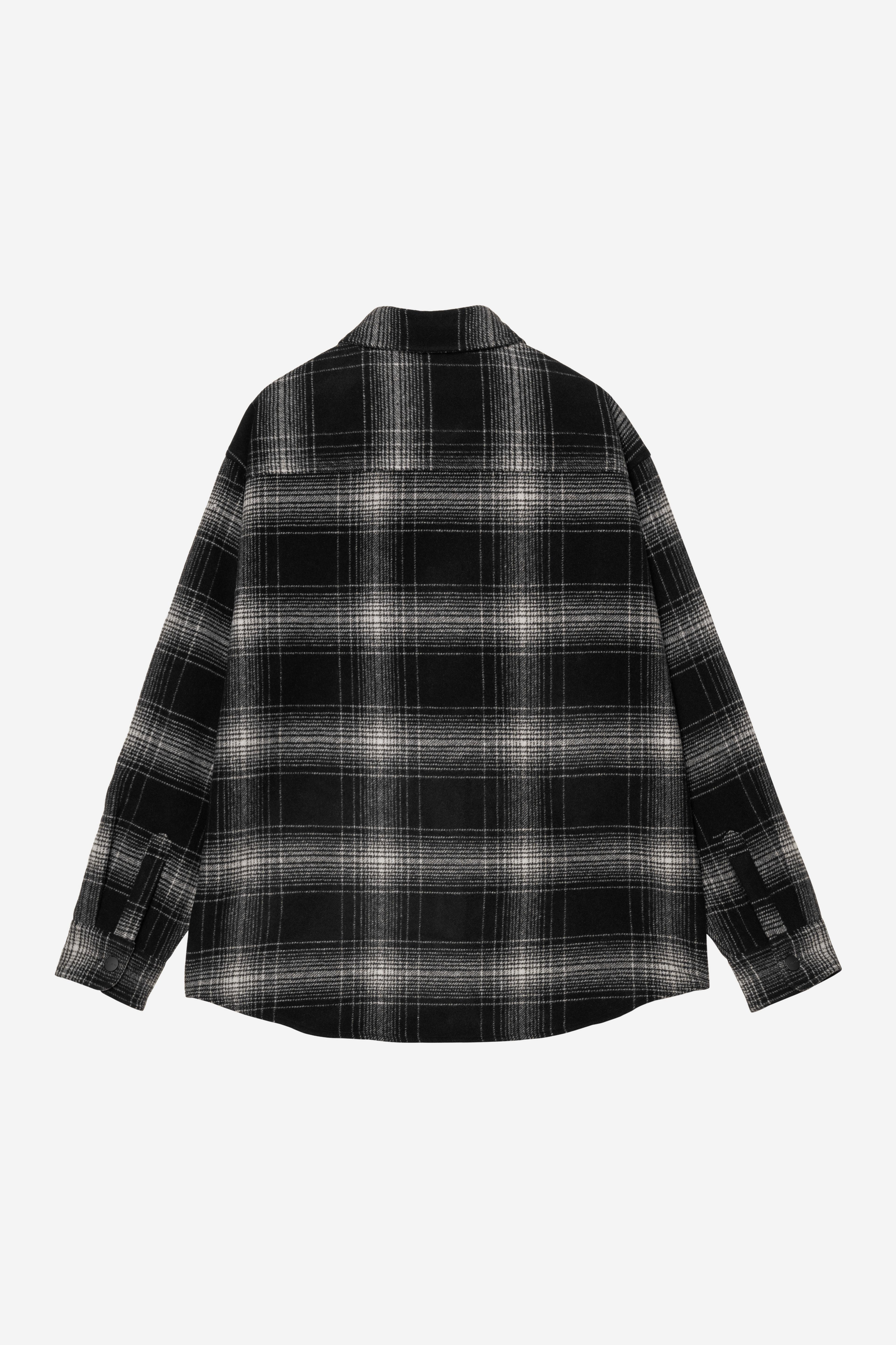 Carhartt WIP Brennan Shirt Jac, Brennan Check, Black / Wax