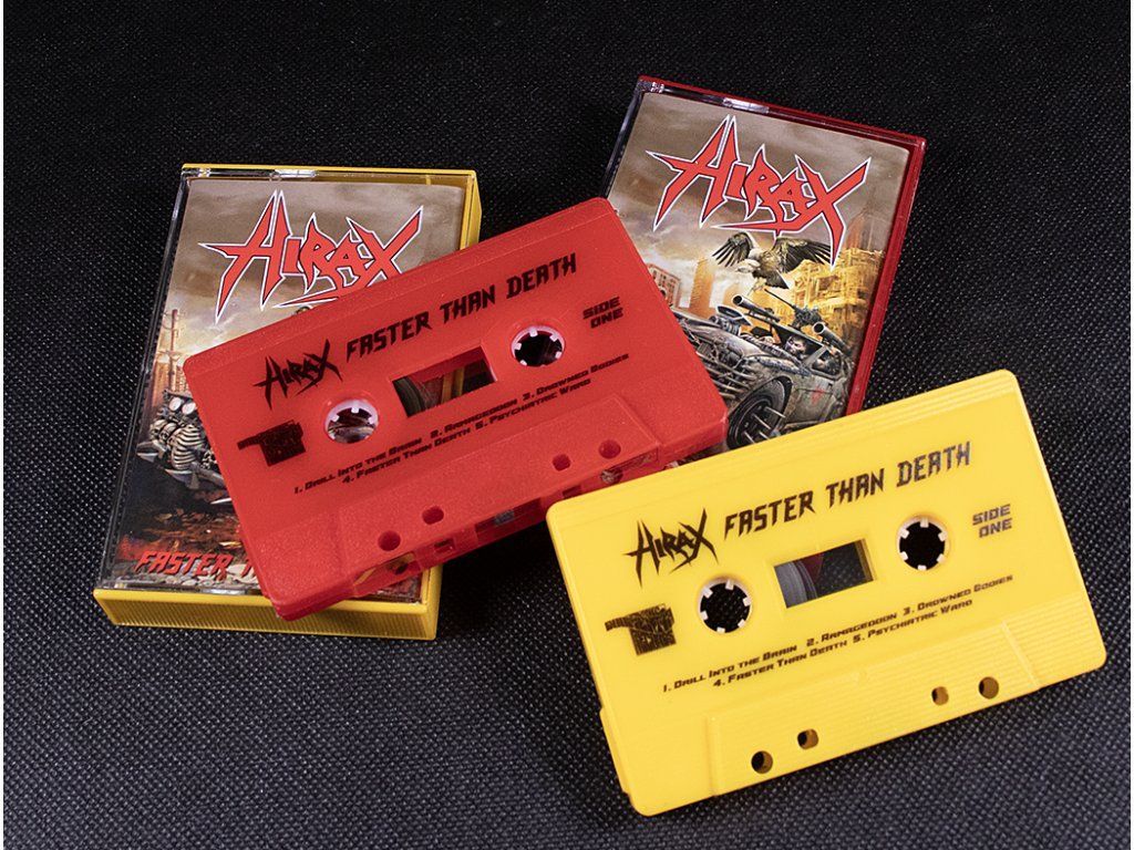 HIRAX _ Faster than Death (LP/CD/MC) - DOOMENTIA RECORDS