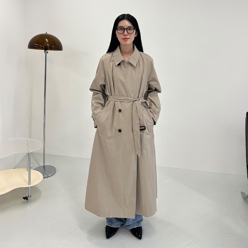 ENCOMING Big Over Coat コートトレンチインカミング