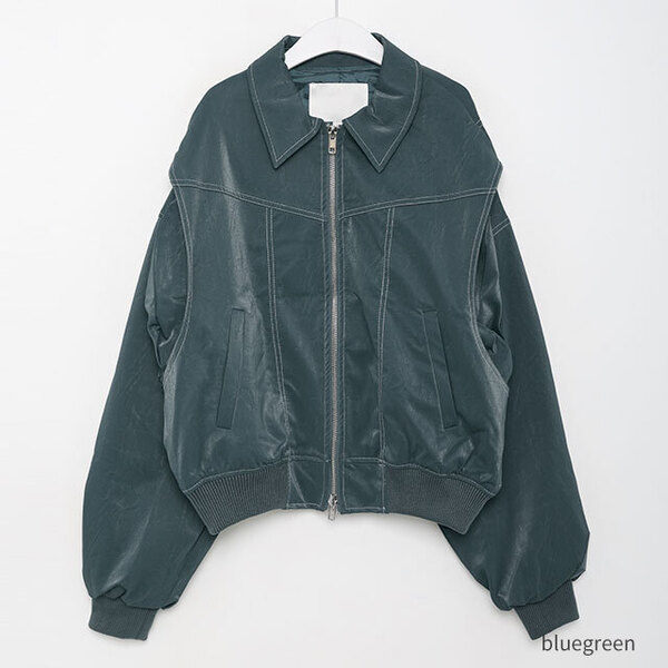 レザーステッチジャケット | ファッション通販サイト NUGU