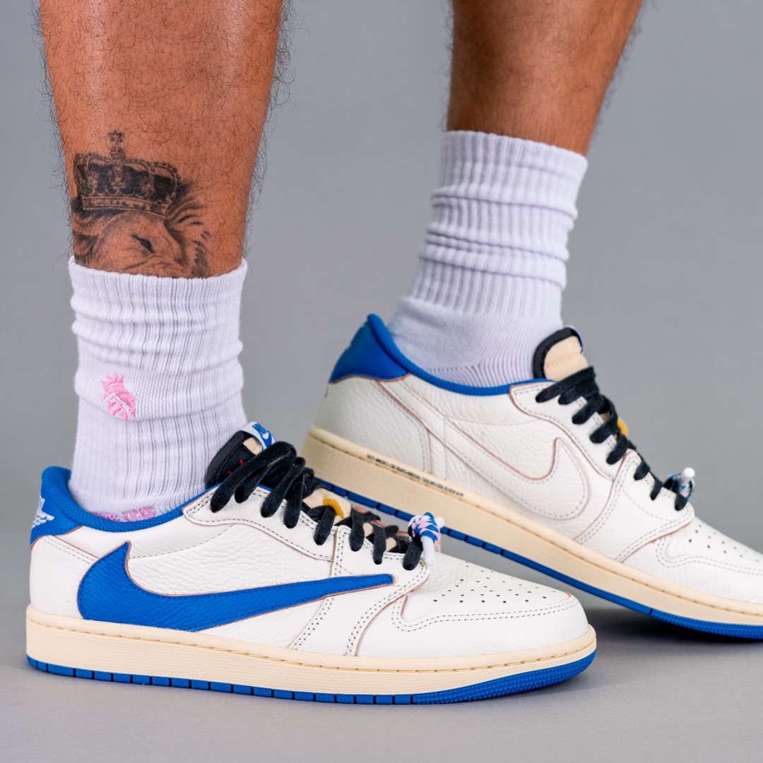 Travis Scott x Fragment x Air Jordan 1 Low Releases In November