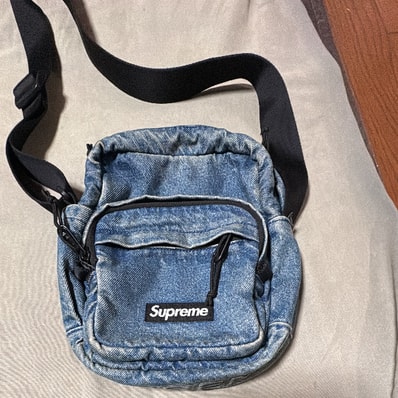 Supreme Denim Shoulder Bag 