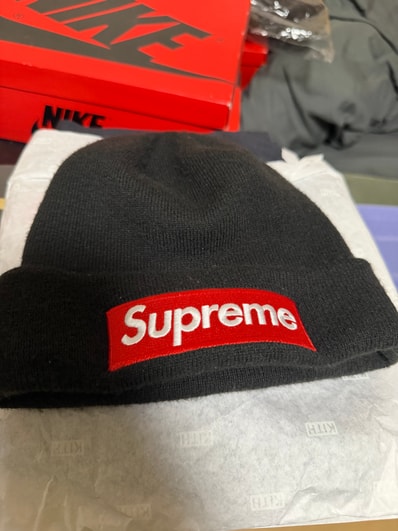 Supreme New Era Box Logo Beanie 