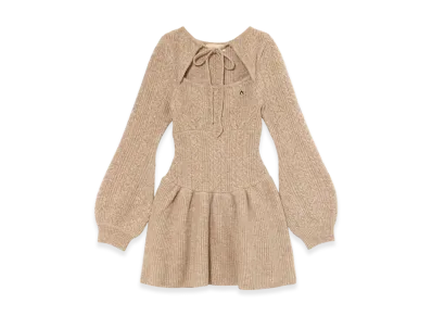 ANDMARY Selena Check Mini Dress 