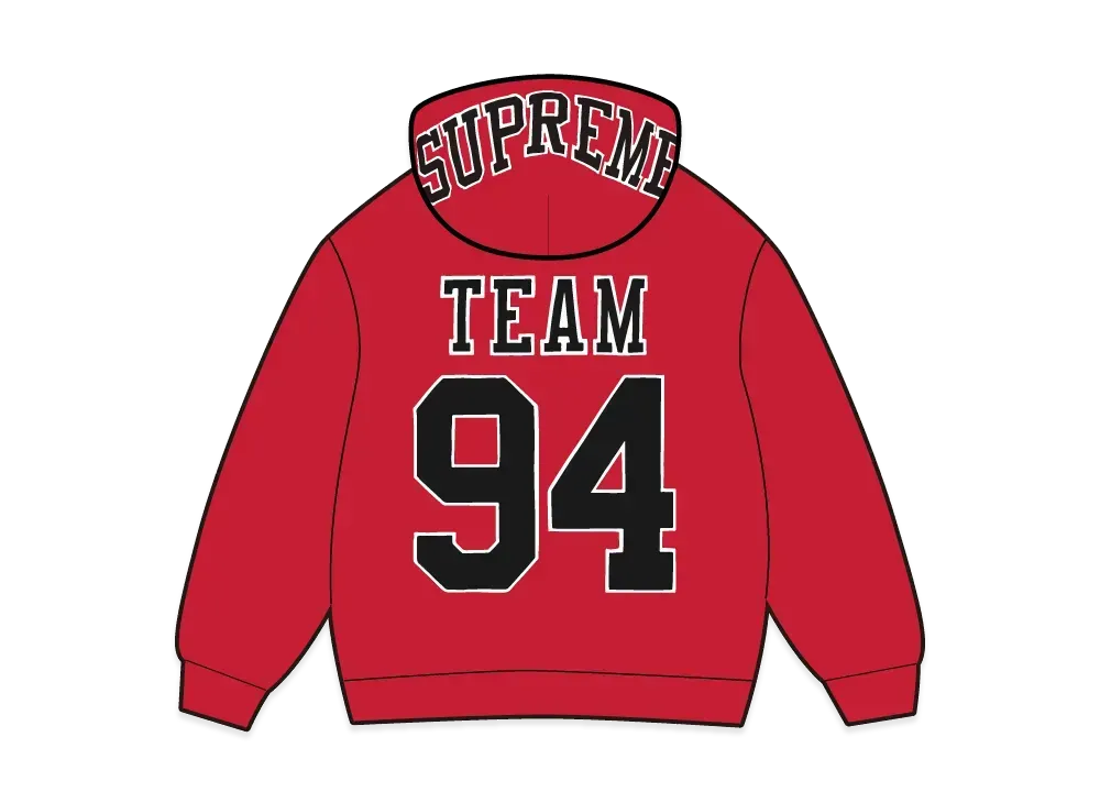 Supreme Team 94 Hooded Sweatshirt 