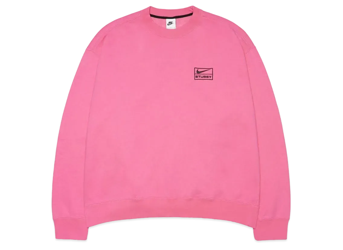 Stussy × Nike NRG Washed Fleece Crew (US Size) 