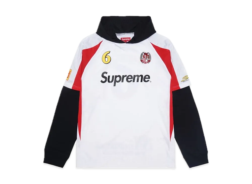Supreme Hooded Soccer Jersey 