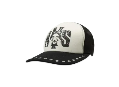 HYSTERIC GLAMOUR See No Evil Studded Mesh Cap 