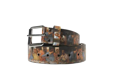 Supreme Last Supper Leather Belt 