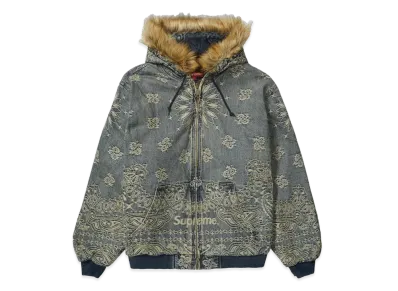 Supreme Zig Zag Stitch Puffy Jacket 