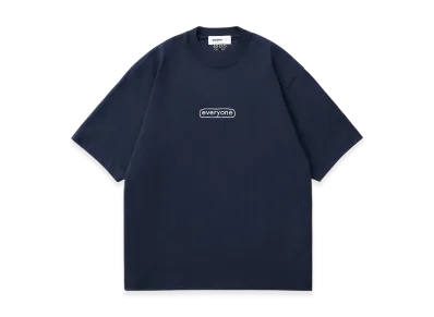 everyone j.30000 Sketchy Logo Short Sleeve Tee Shirt 
