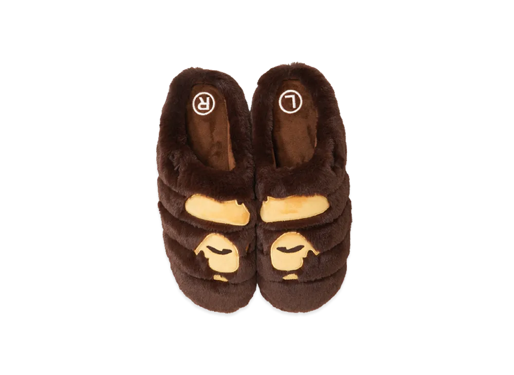 A BATHING APE x SUBU Head Puffer Sandals 