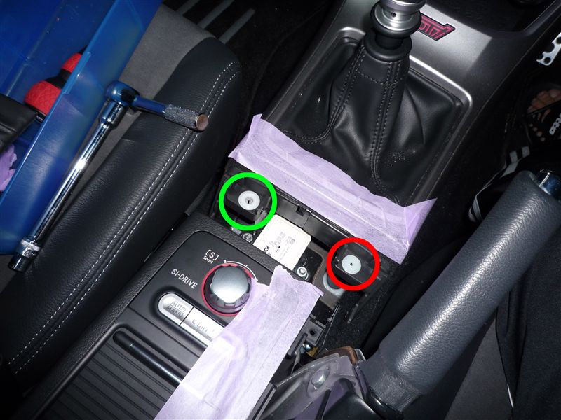 シフト＆サイドブレーキブーツ交換 その1（スバル インプレッサ WRX